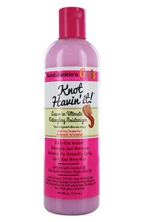AUNT JACKIE's Girls Knot Havin’ It Leave-In Ultimate Detangling Moisturizer (12oz), Sareya Beauty Supply Store in Calgary Alberta Canada